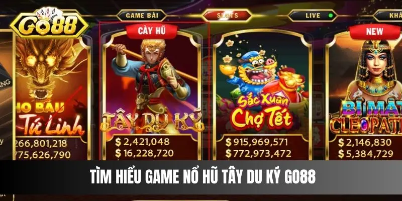 Tìm hiểu chi tiết slot nổ hũ Tây Du Ký Go88 